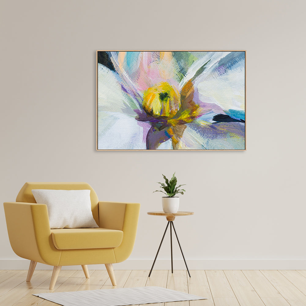 Daisy Centre, Style A , Hand-painted Canvas