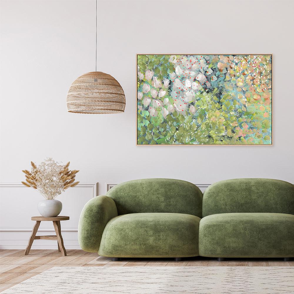 Nanas Garden , Hand-painted Canvas