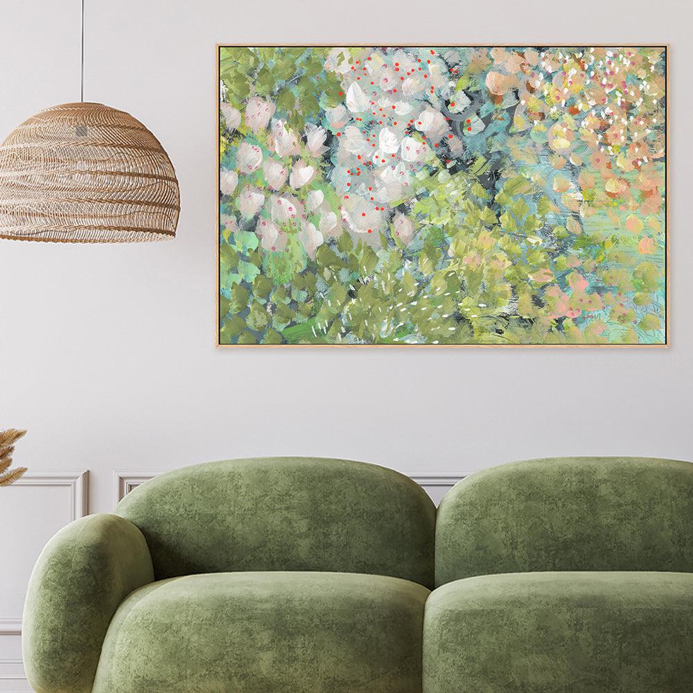 Nanas Garden , Hand-painted Canvas