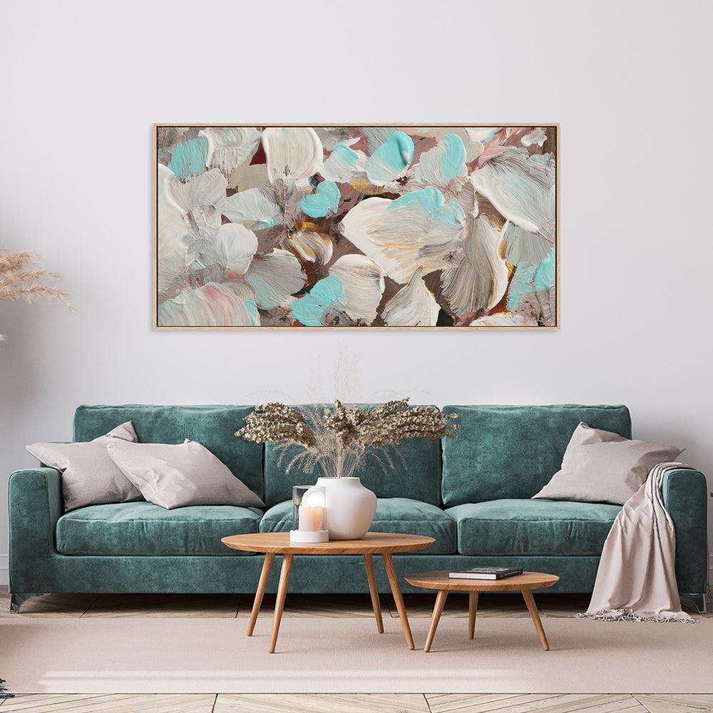 Fallen Petals , Hand-painted Canvas
