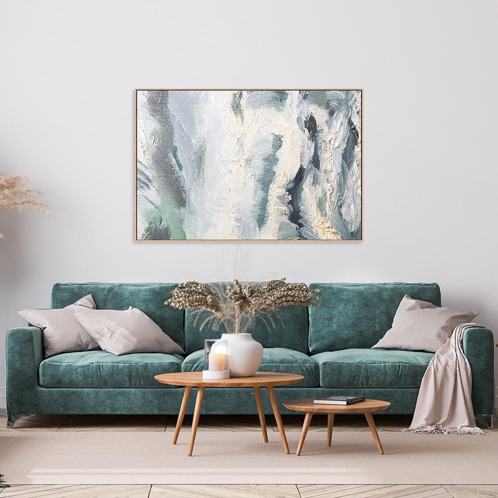 Frosted Touch , Hand-painted Canvas