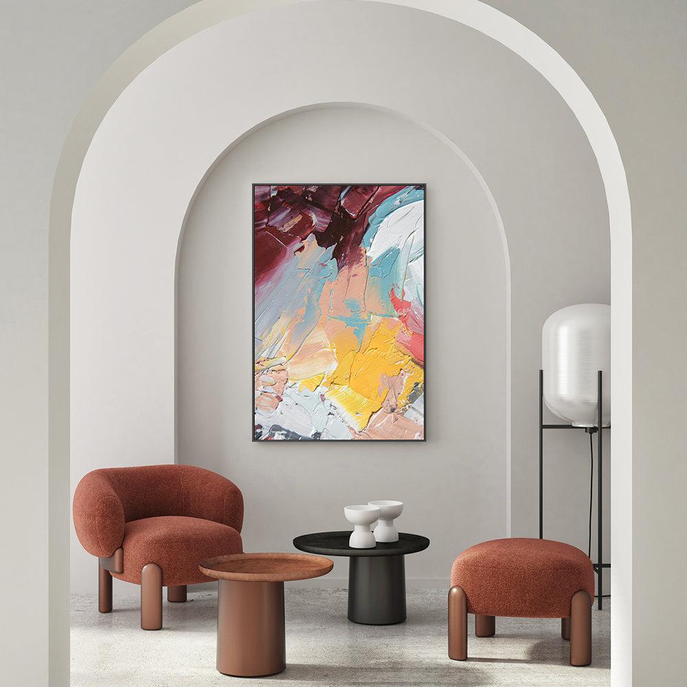Melody, Style C , Hand-painted Canvas