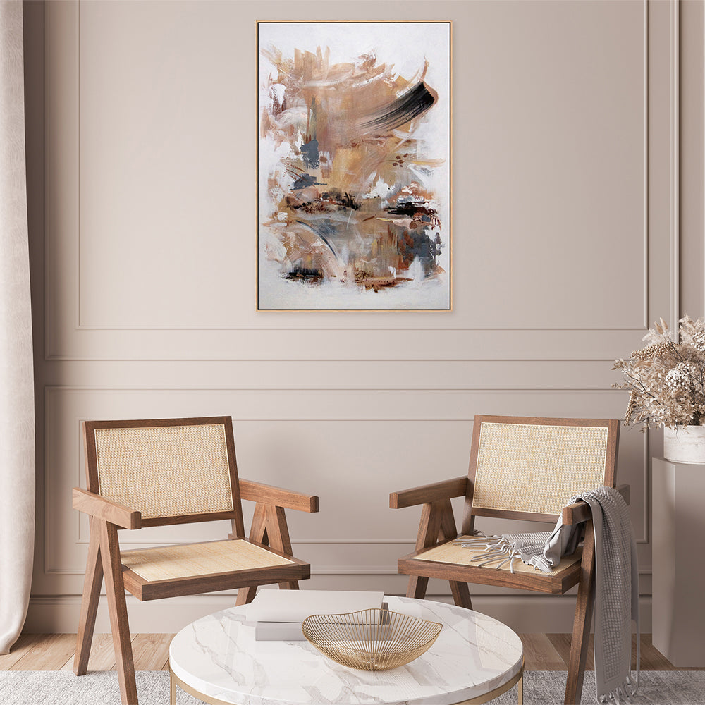 Moving Forward, Hand-Painted Canvas