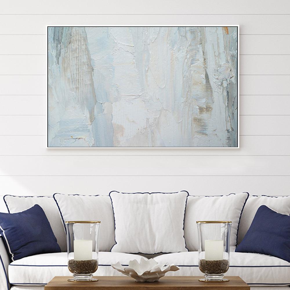 Cold Days , Hand-painted Canvas