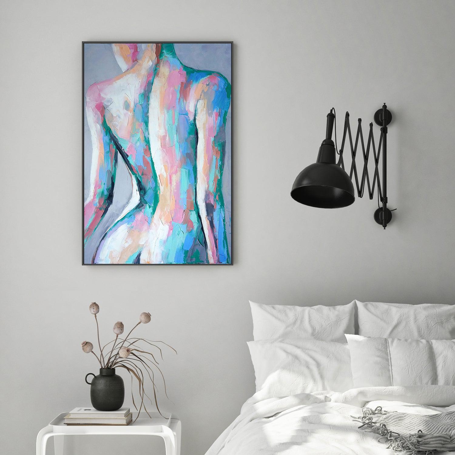Wild and Free , Hand-painted Canvas