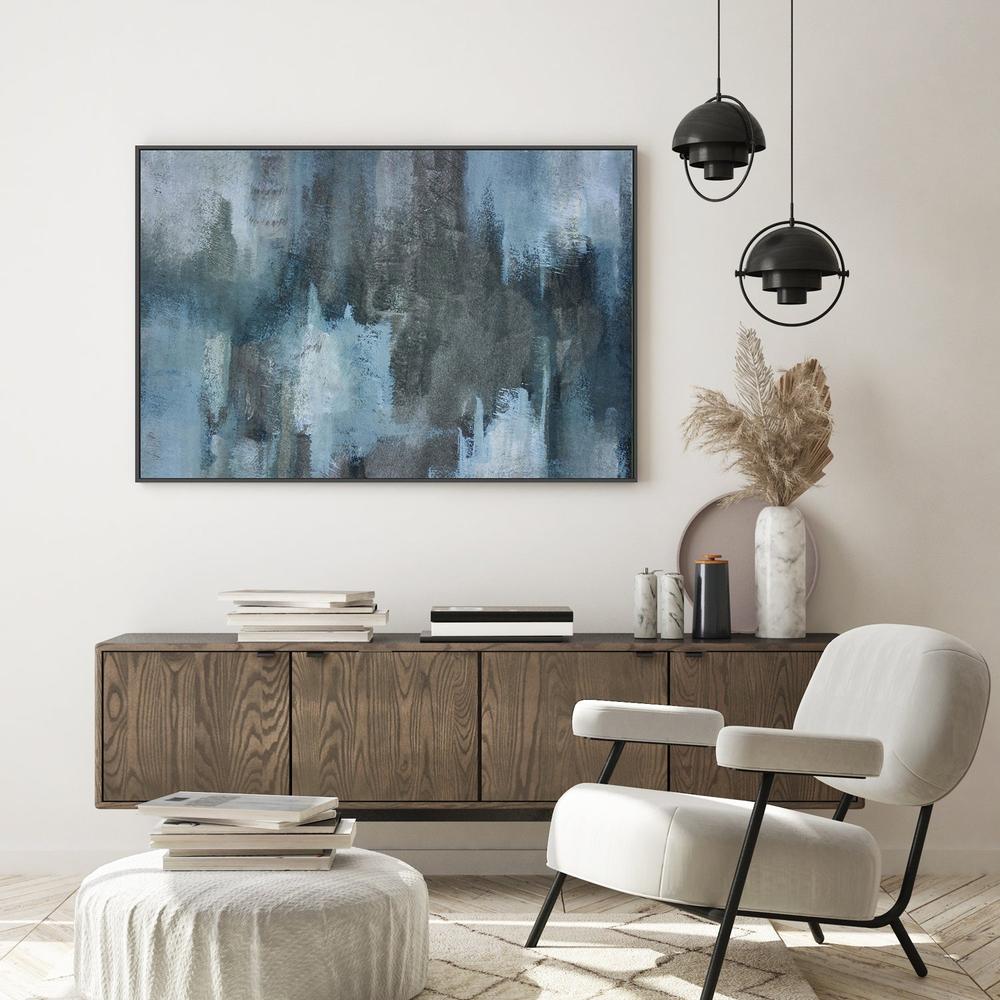 Peering Through the Darkness, Hand-Painted Canvas