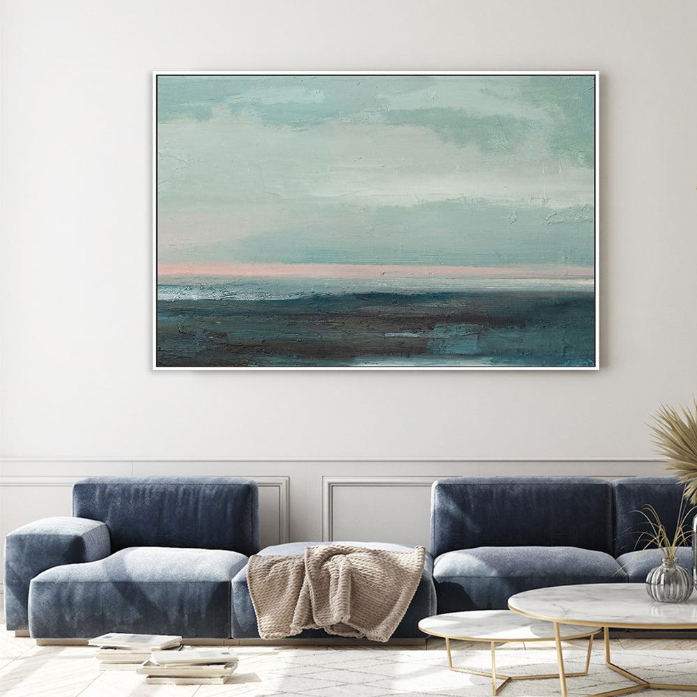 Still Seas , Hand-painted Canvas
