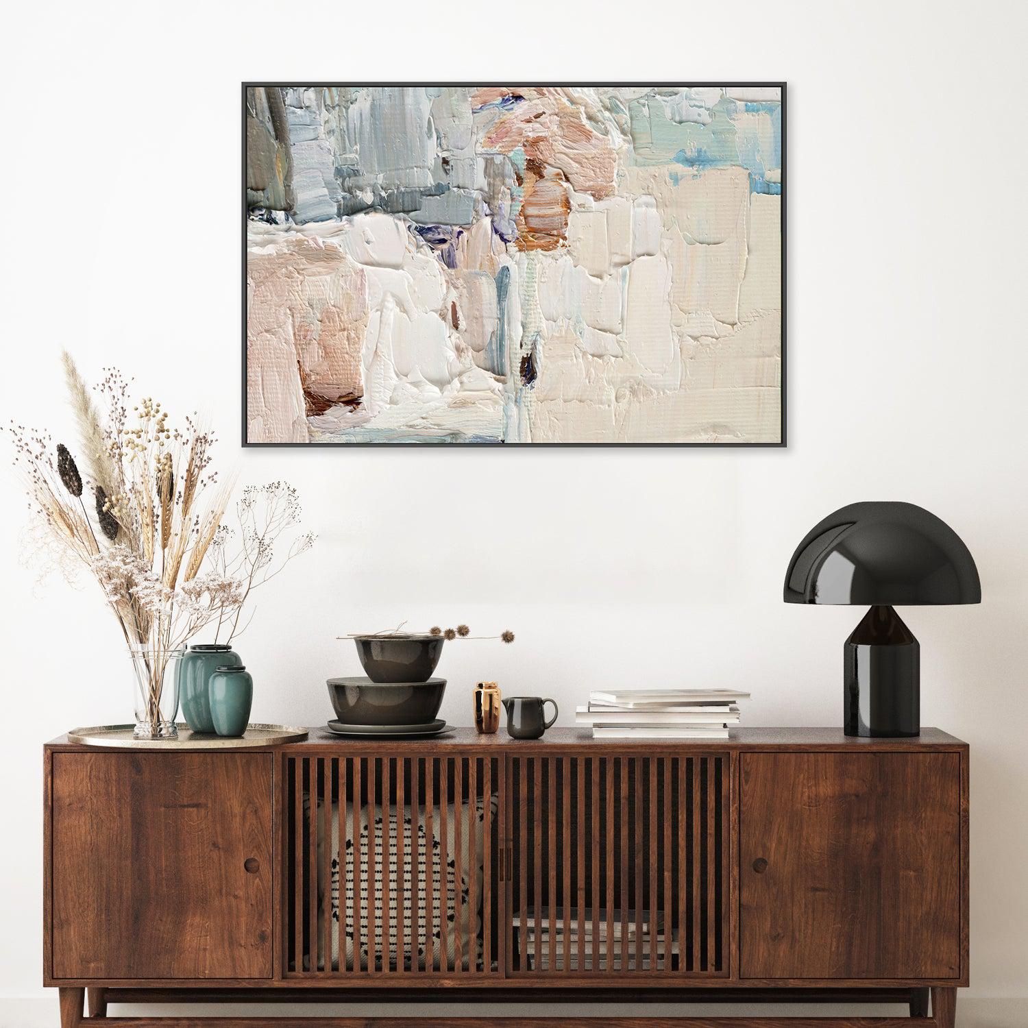 Lovers Pastel , Hand-painted Canvas