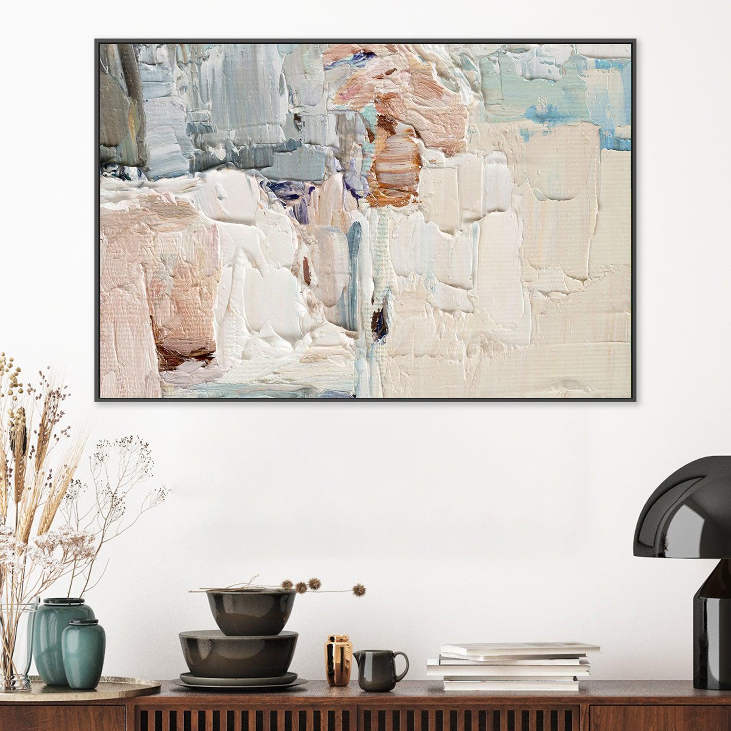 Lovers Pastel , Hand-painted Canvas