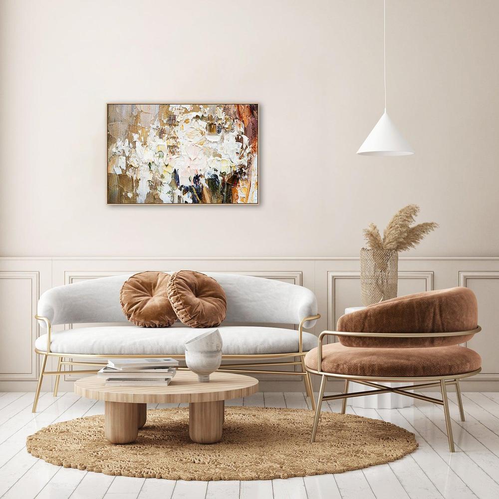 Gold Ambition , Hand-painted Canvas