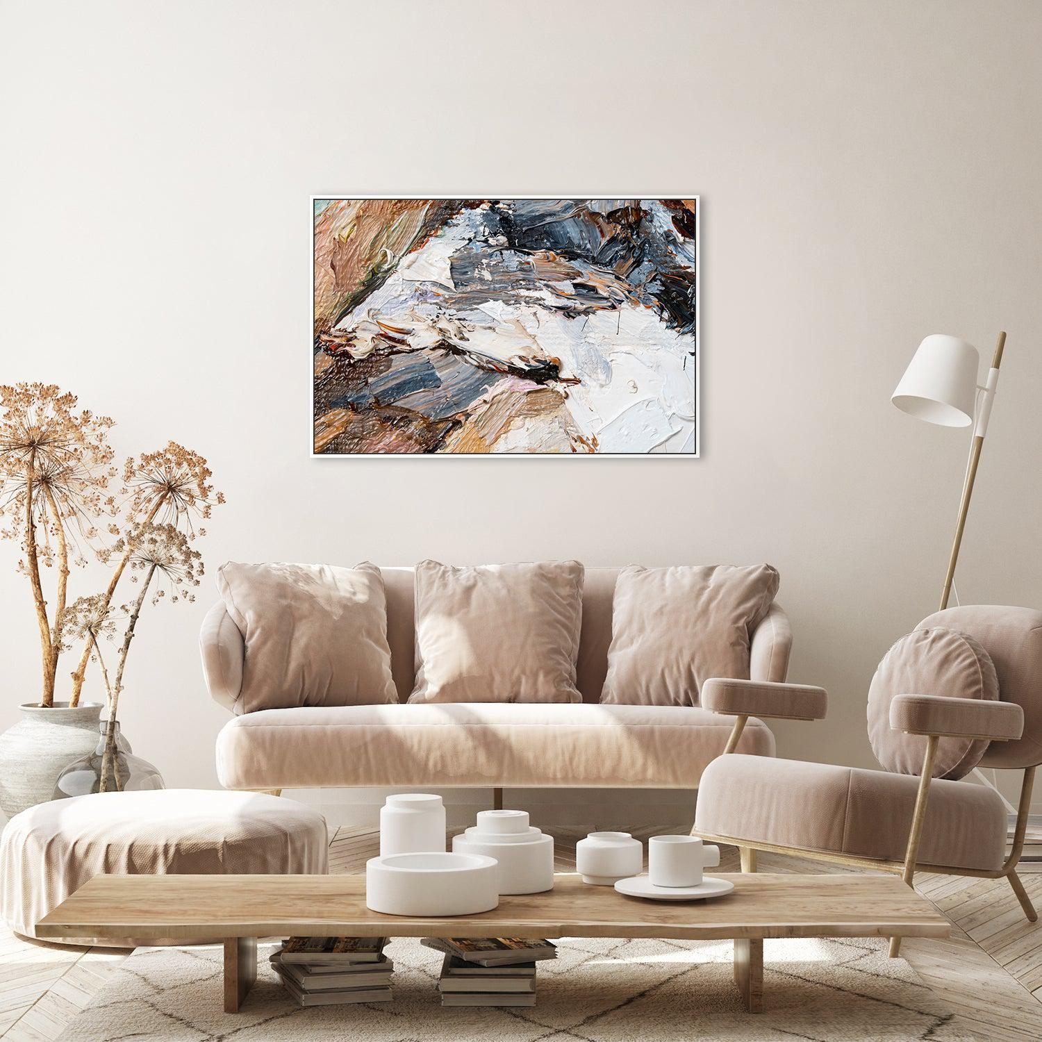 Natural Elements , Hand-painted Canvas