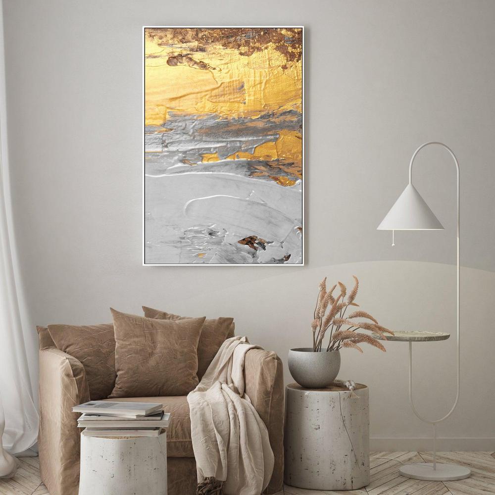 Metalics, Style B , Hand-painted Canvas