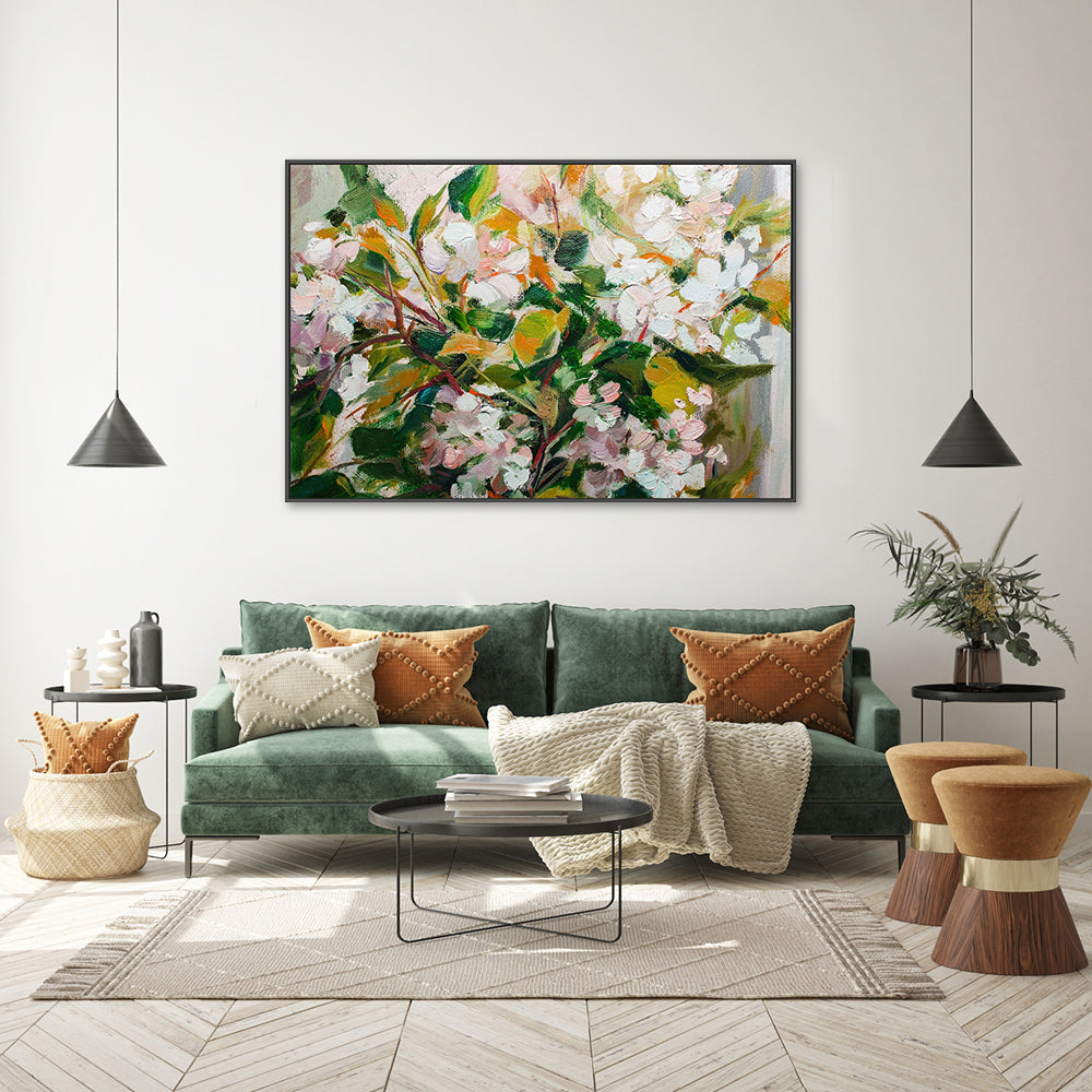 Blossoming Through The Years, Hand-Painted Canvas