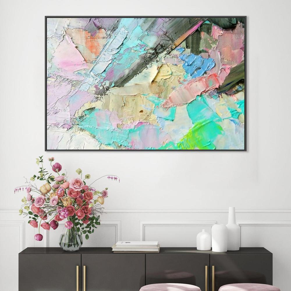 Electric Dreams , Hand-painted Canvas