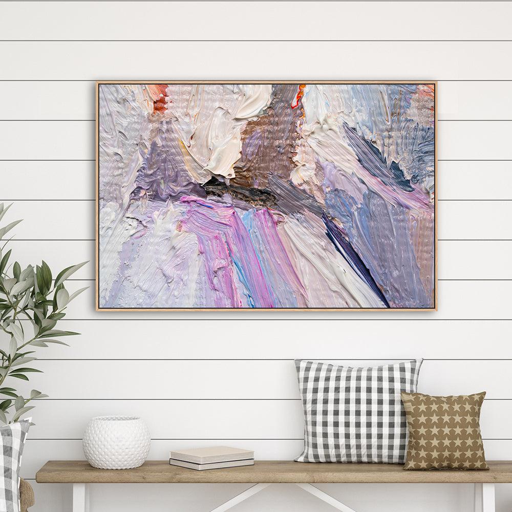 Purple Dreams, Style B , Hand-painted Canvas