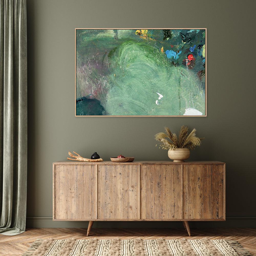 Mixed Feelings , Hand-painted Canvas