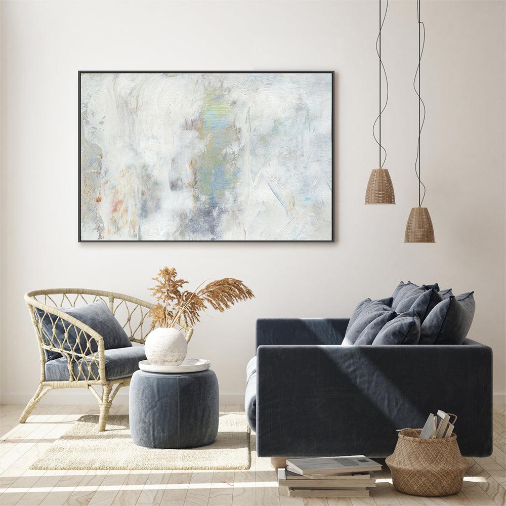 In The Clouds , Hand-painted Canvas