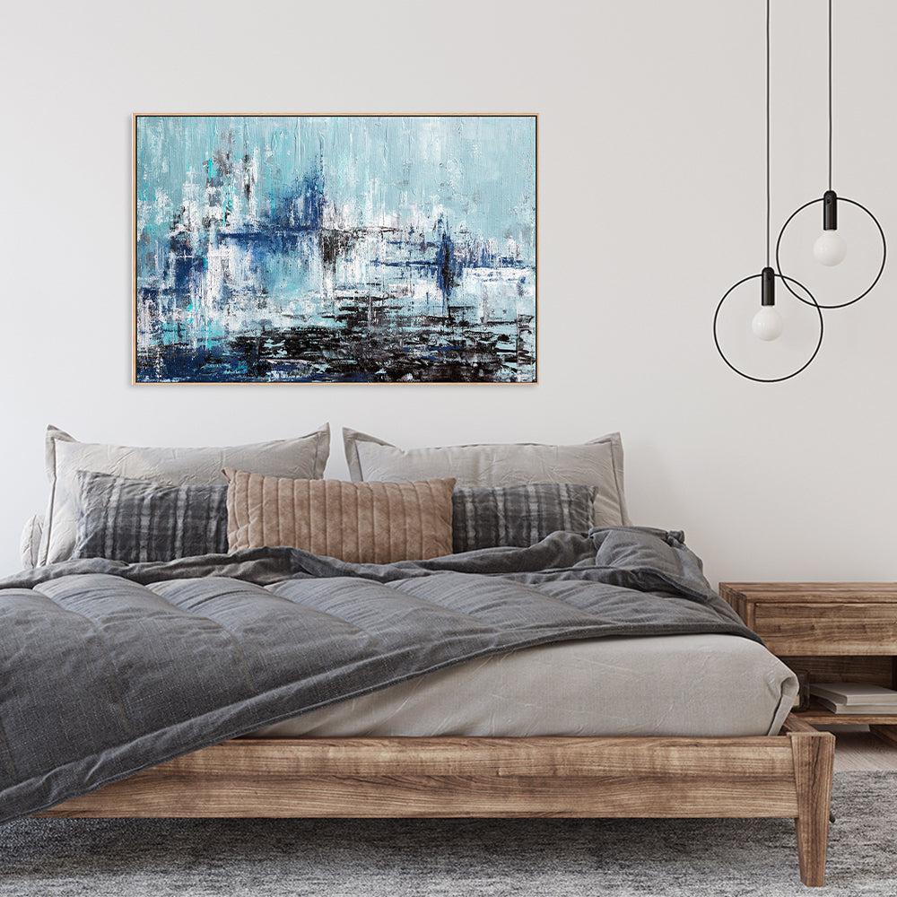 Frozen Time , Hand-painted Canvas