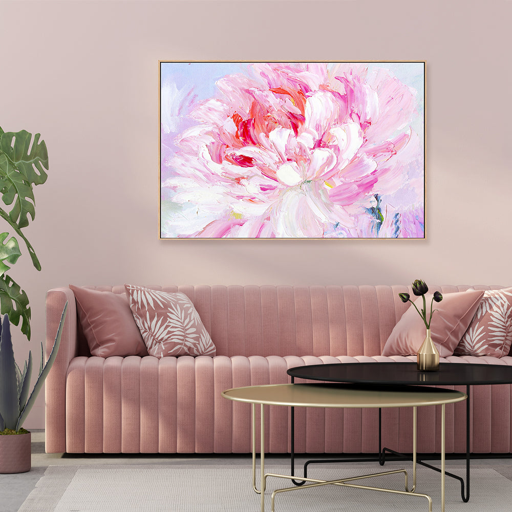 Pastel Thoughts, Style B, Hand-Painted Canvas