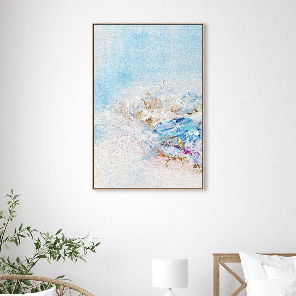 In the Clouds , Hand-painted Canvas