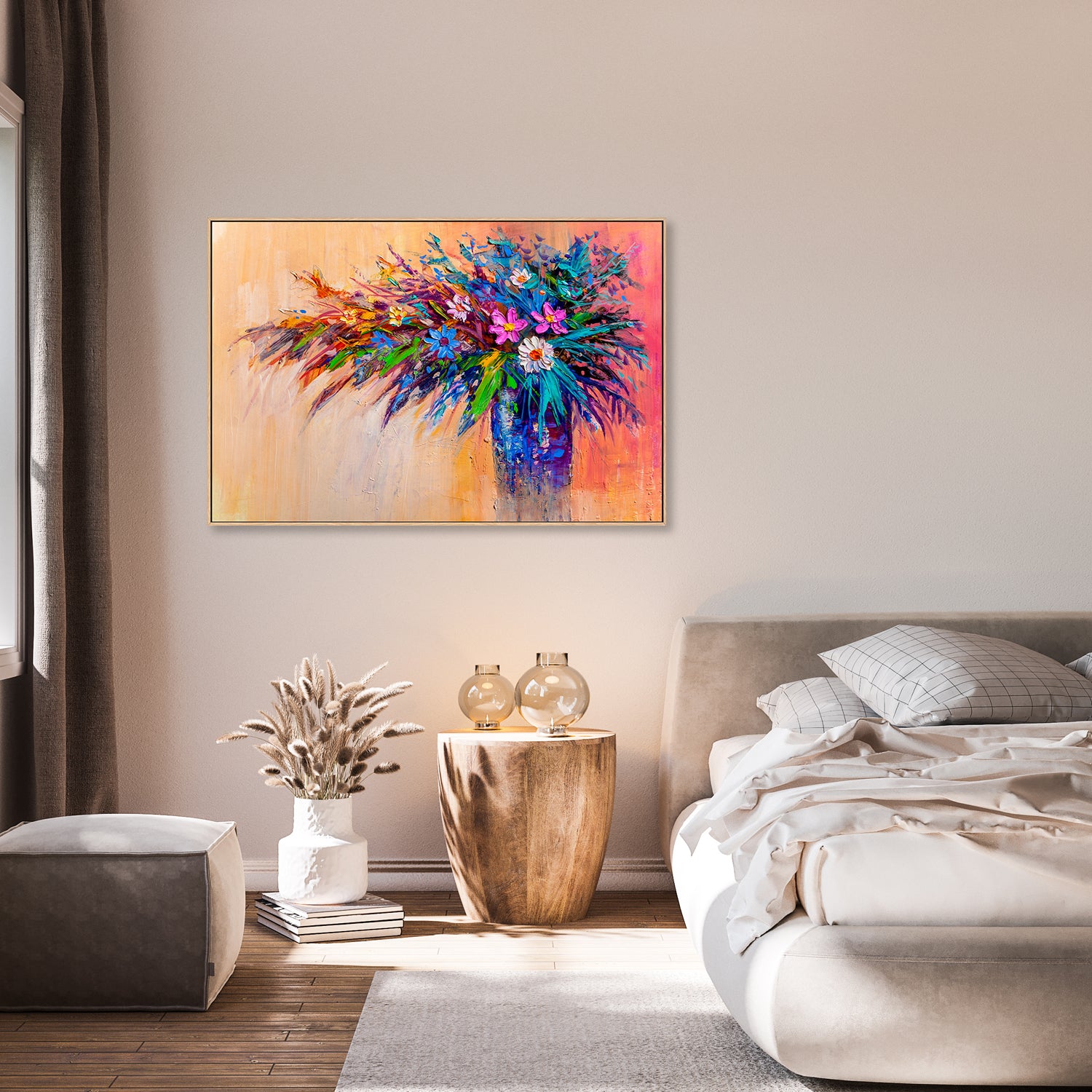 Drifting Away, Hand-Painted Canvas