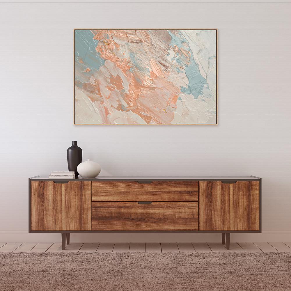 Pastel Passion , Hand-painted Canvas