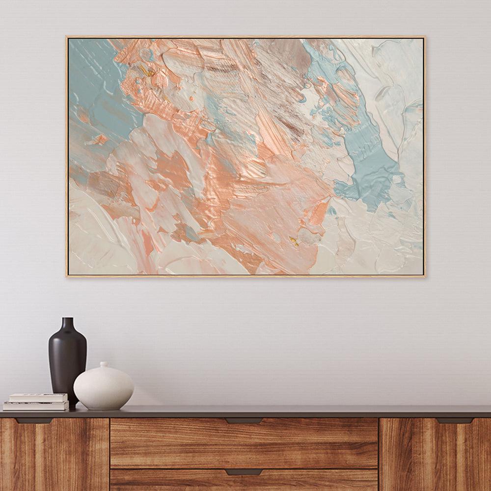 Pastel Passion , Hand-painted Canvas