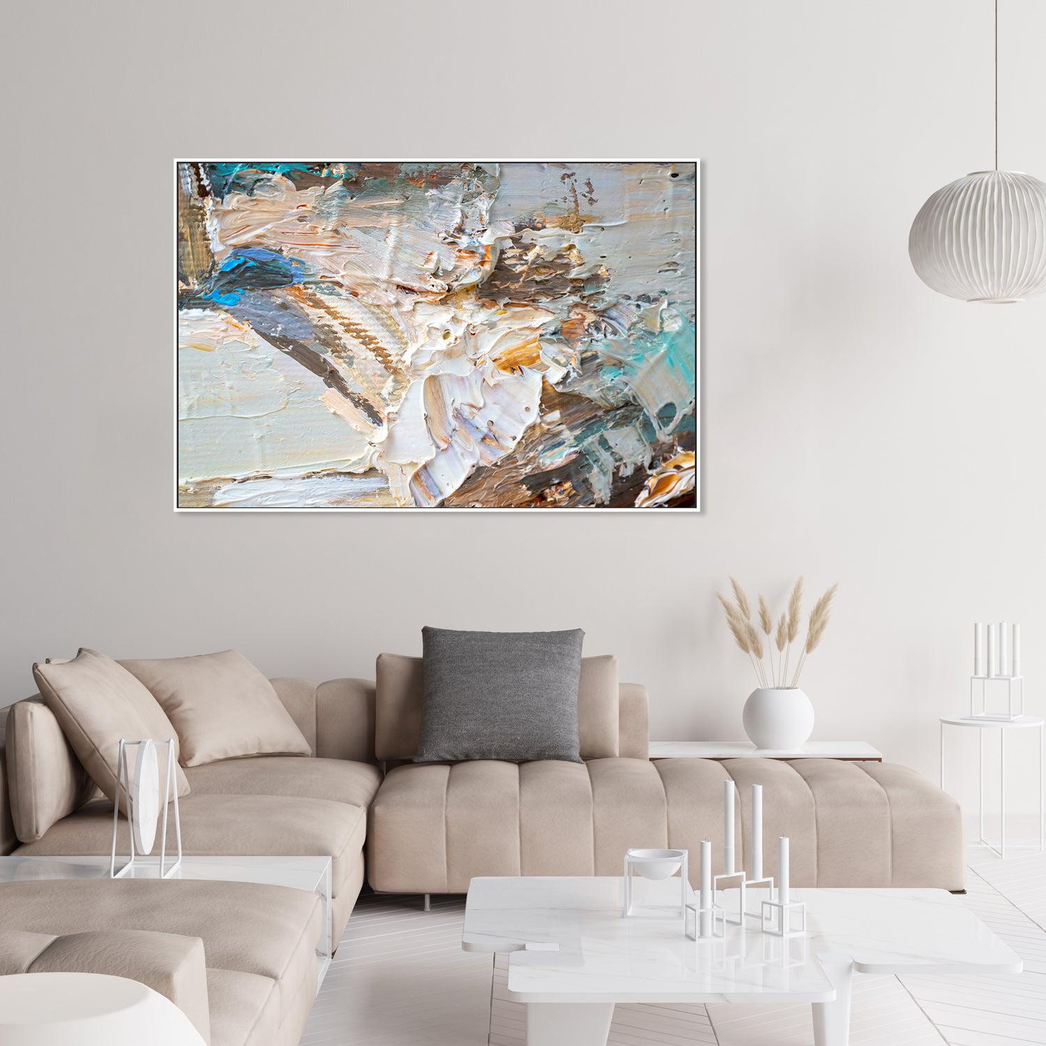 Mixture , Hand-painted Canvas