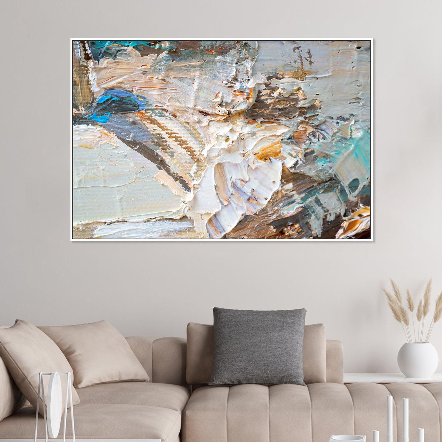 Mixture , Hand-painted Canvas