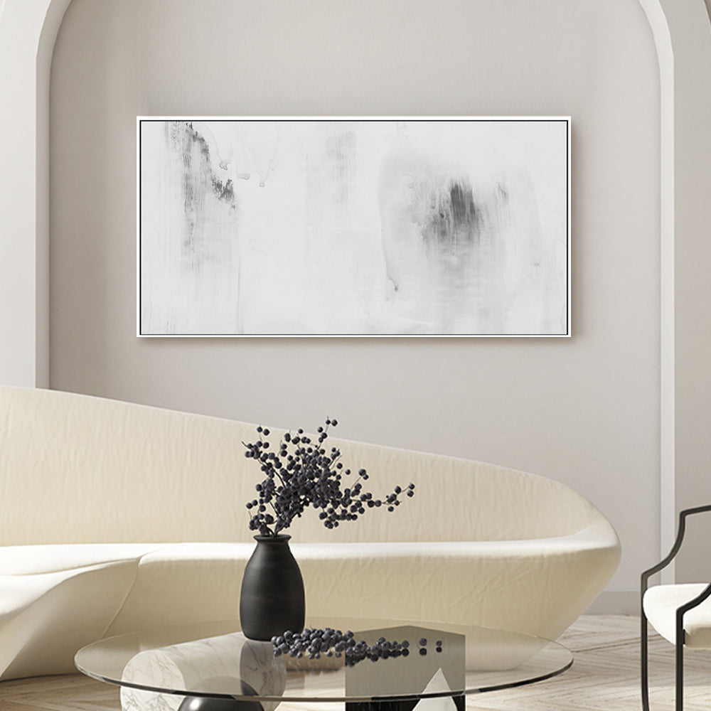 Shades of Grey, Hand-Painted Canvas