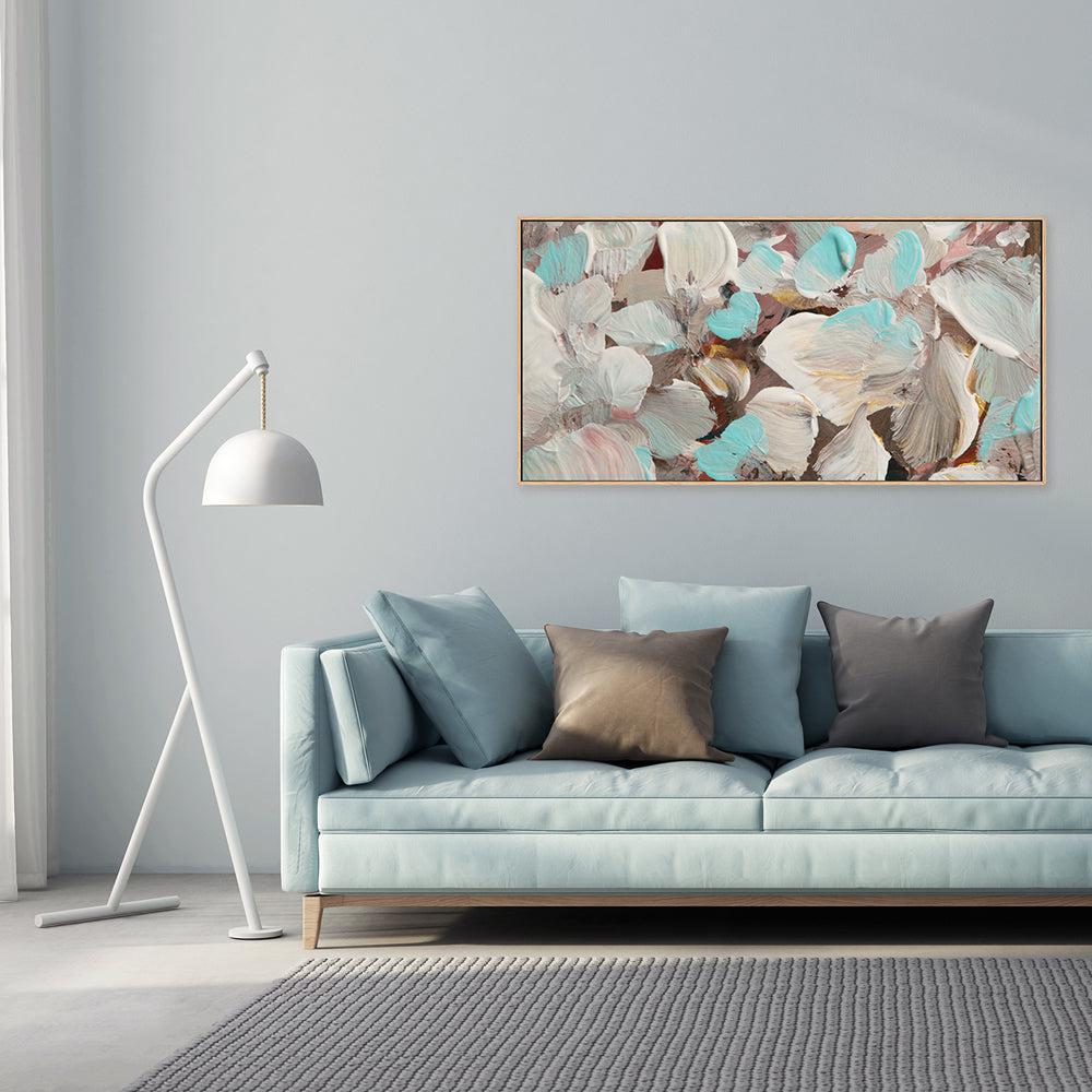 Fallen Petals , Hand-painted Canvas