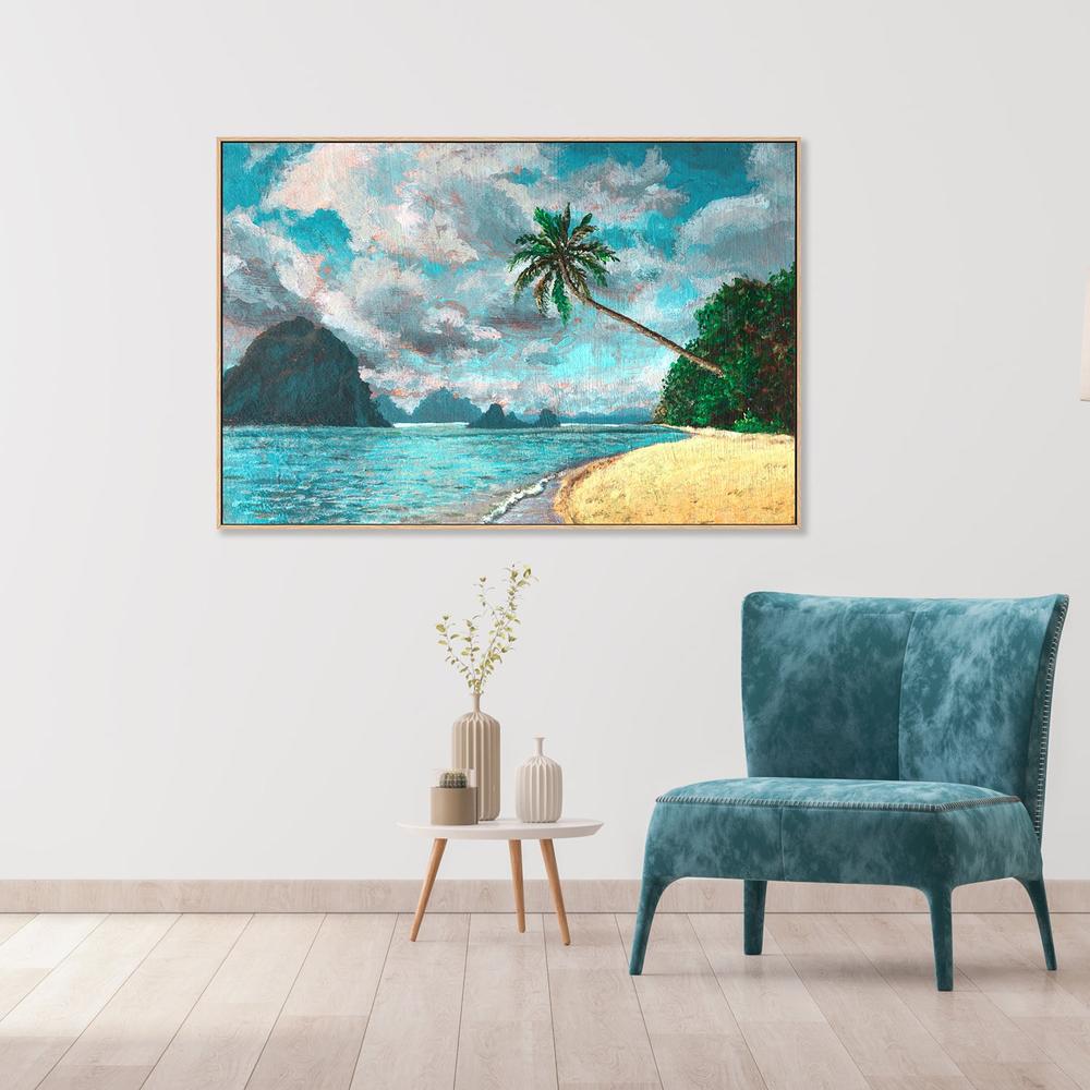 Hawaiian Sky, Style B, Hand-Painted Canvas