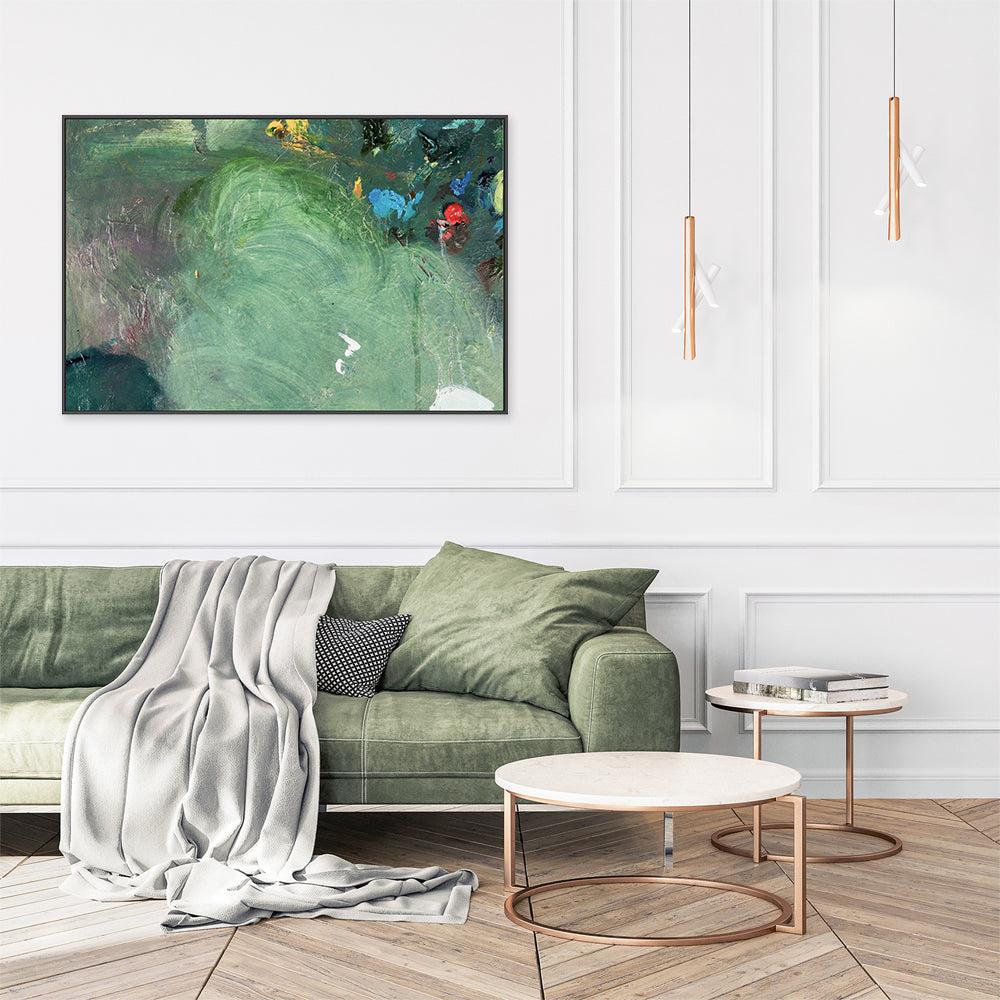Mixed Feelings , Hand-painted Canvas