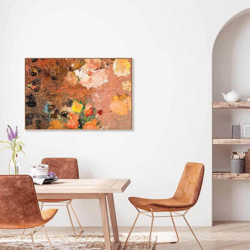 Scattered , Hand-painted Canvas