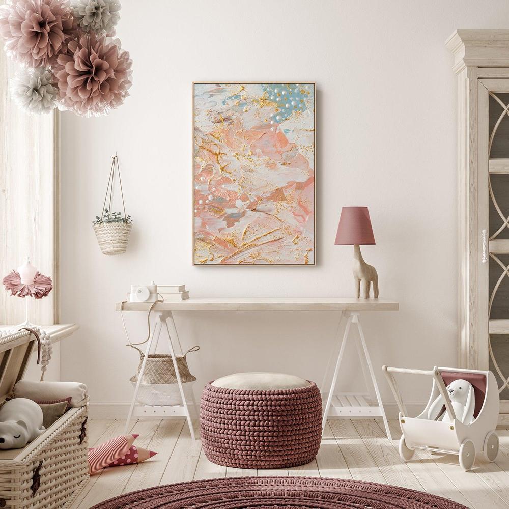 Sparkling Ambition, Style C , Hand-painted Canvas