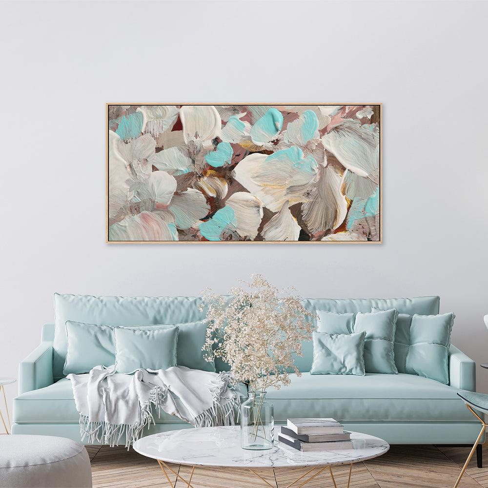 Fallen Petals , Hand-painted Canvas