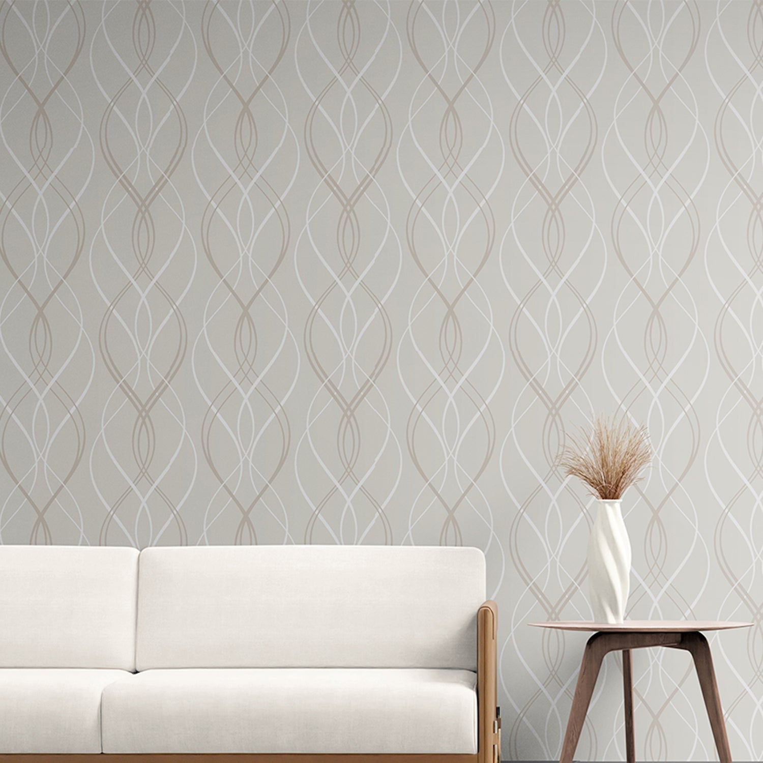 Minimal Wave Wallpaper