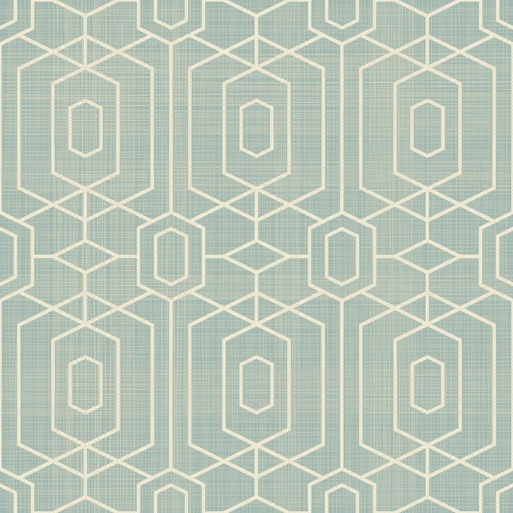 Mint Geometric Pattern-wallpaper-eco-friendly-easy-removal-GIOIA-WALL-ART