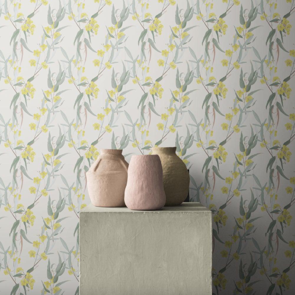 Native Florals-wallpaper-eco-friendly-easy-removal-GIOIA-WALL-ART