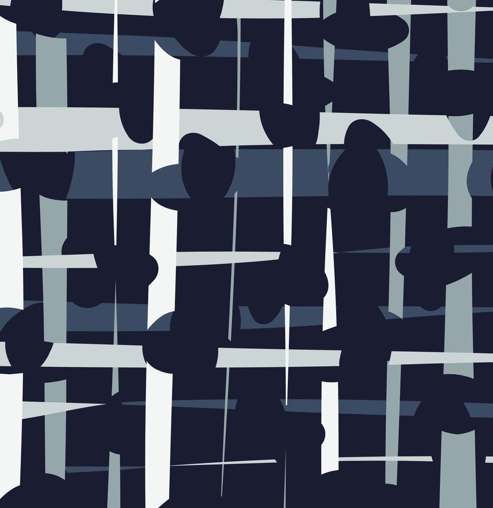 Navy Crosshatch-wallpaper-eco-friendly-easy-removal-GIOIA-WALL-ART