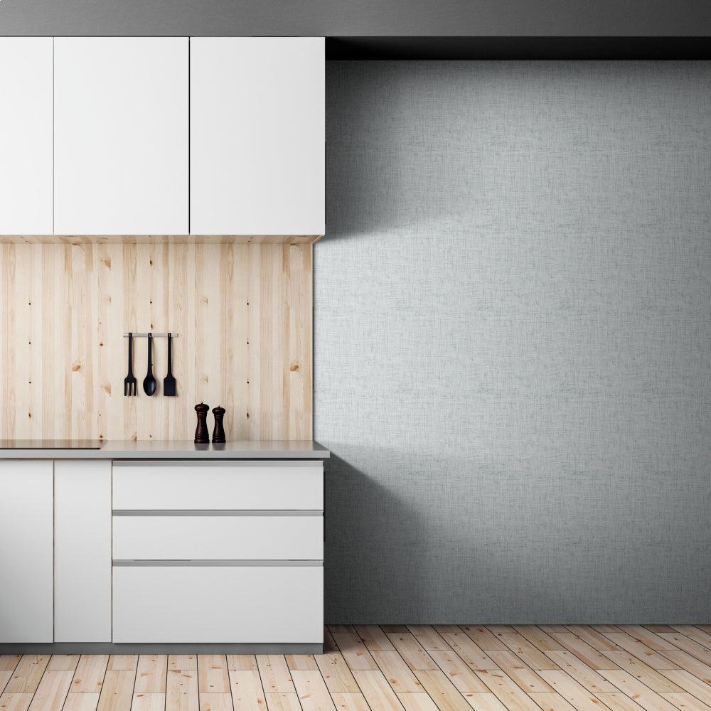 Mint Linen-wallpaper-eco-friendly-easy-removal-GIOIA-WALL-ART