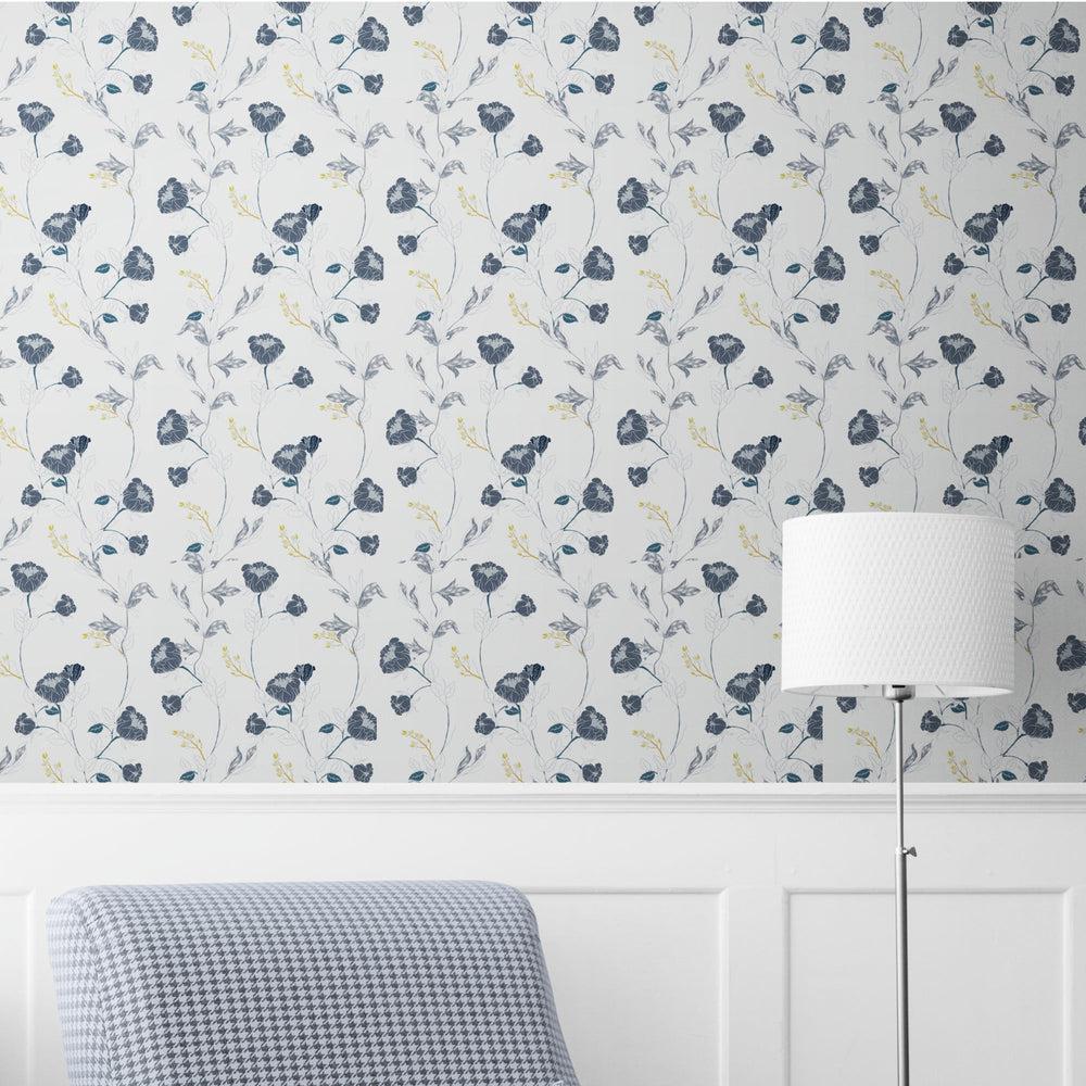 Dawn Blooms-wallpaper-eco-friendly-easy-removal-GIOIA-WALL-ART