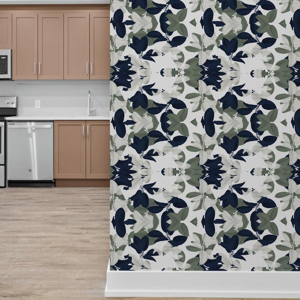 Sage and Ink Botanics-wallpaper-eco-friendly-easy-removal-GIOIA-WALL-ART