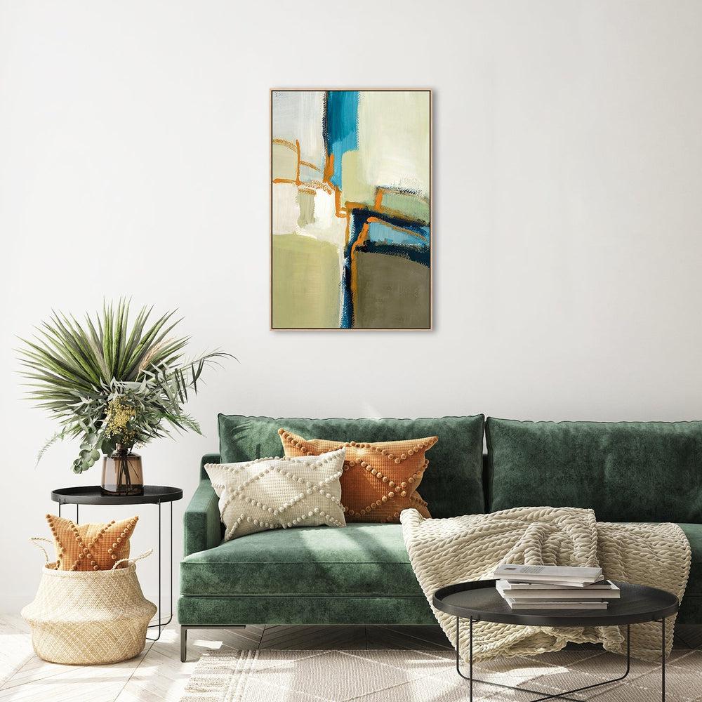 Crossroads, Hand-Painted Canvas