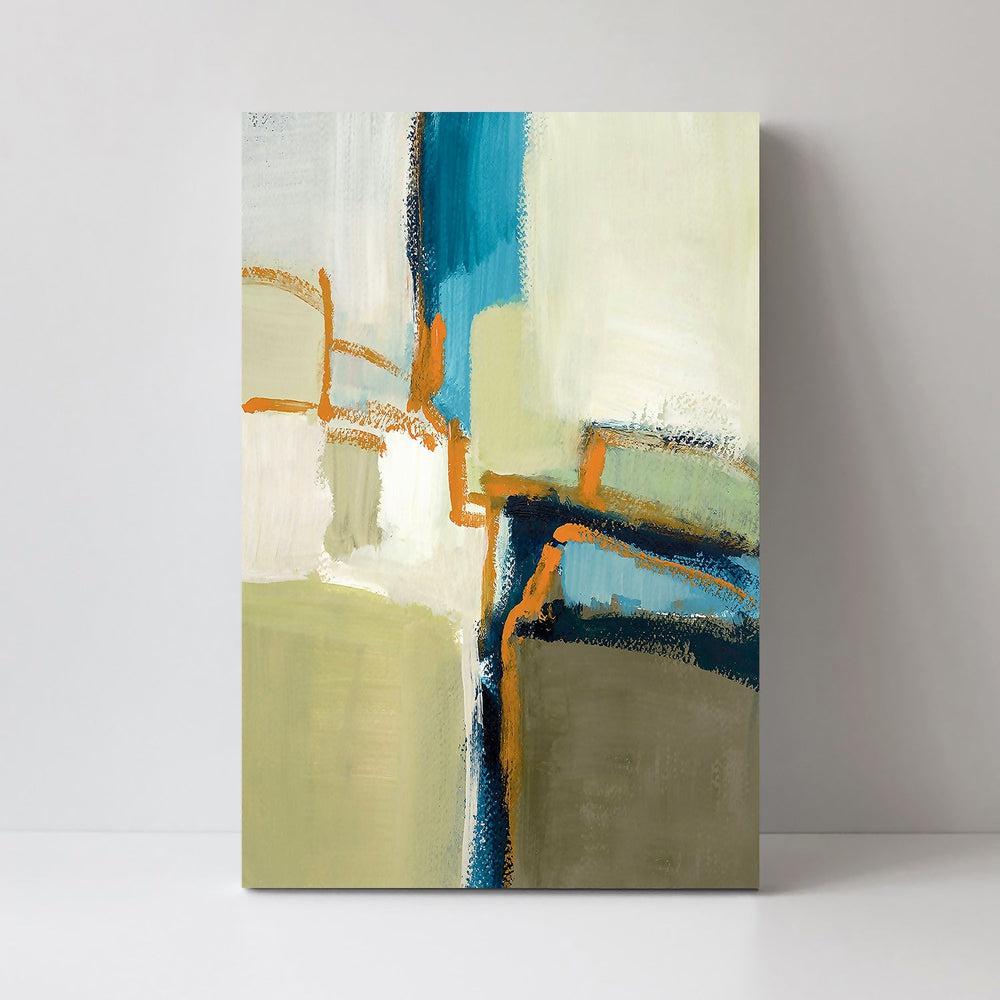 Crossroads, Hand-Painted Canvas