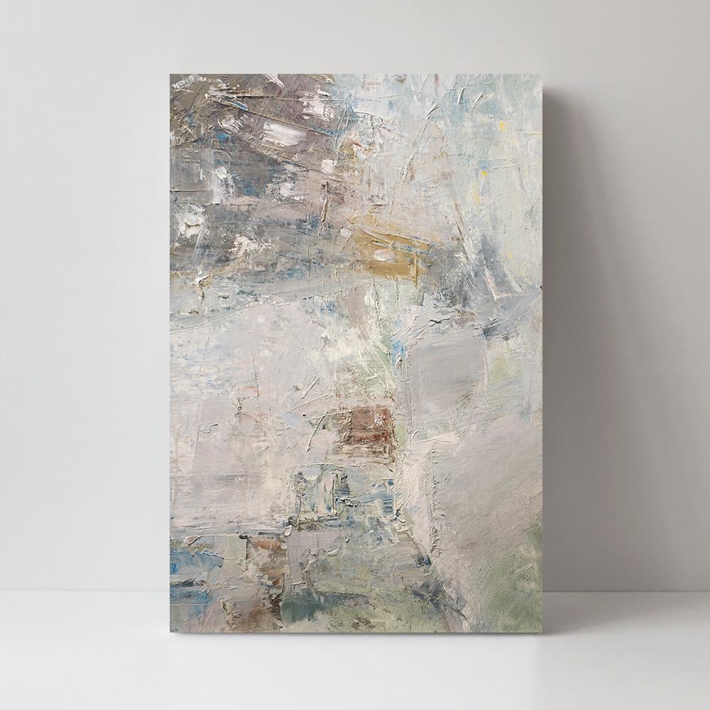 Pastel Attraction, Style A, Hand-painted Canvas-Framed-Canvas-Print-Poster-Gioia Wall Art