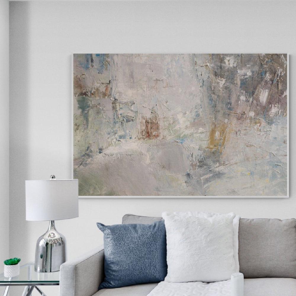 Pastel Attraction, Style A, Hand-painted Canvas-Framed-Canvas-Print-Poster-Gioia Wall Art