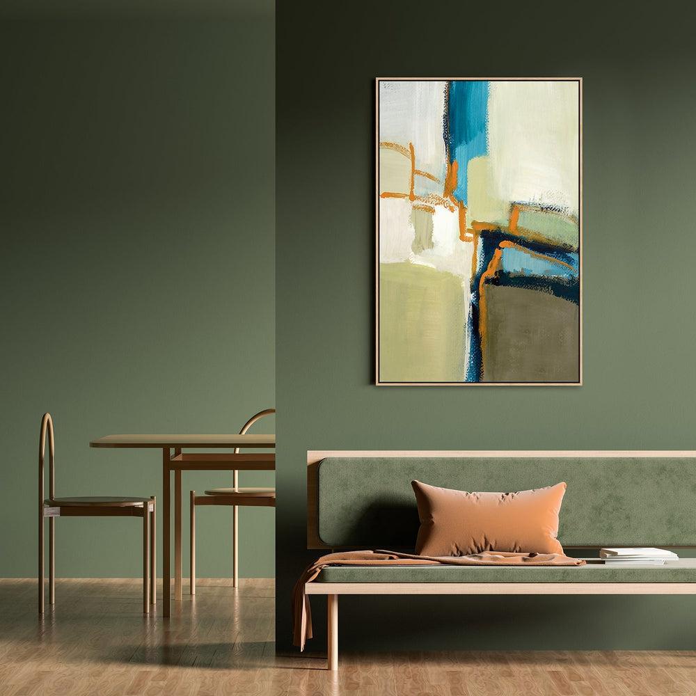 Crossroads, Hand-Painted Canvas