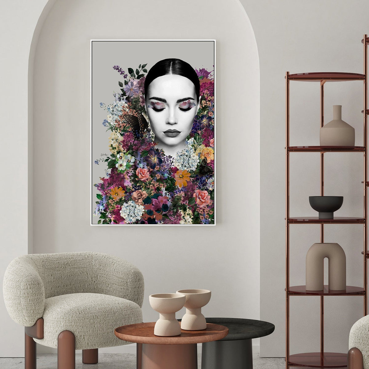 Ana Paula Hoppe: Where Feminine Strength Meets Floral Imagination