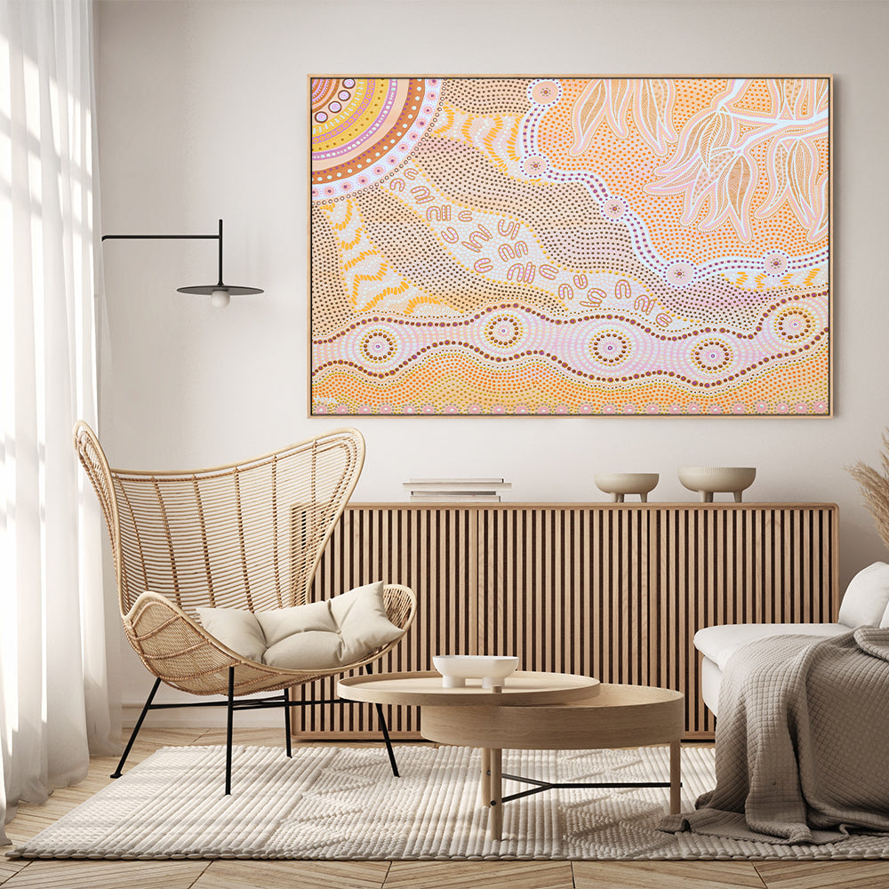 Domica Hill Indigenous Art Prints Australia Gioia Wall Art